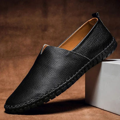 MASSIMO LEATHER LOAFERS