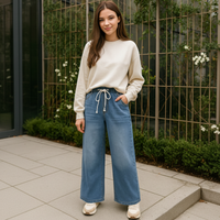 Judy Blue Slouchy Sue Palazzo Jeans
