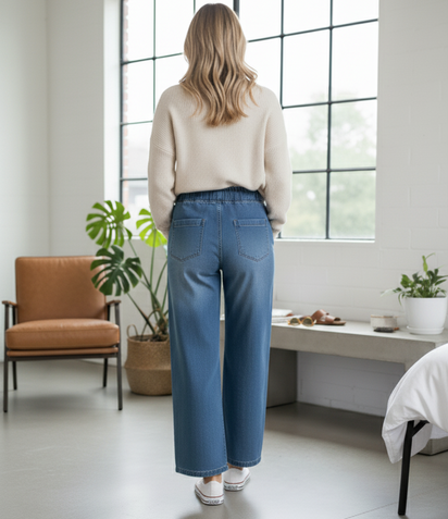 Judy Blue Slouchy Sue Palazzo Jeans